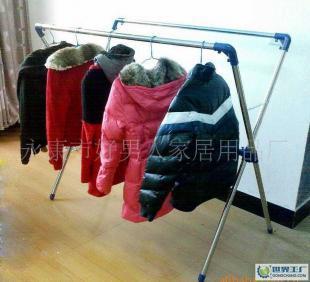 X型不銹鋼曬衣架 家居陽(yáng)臺(tái)的實(shí)用收納藝術(shù)